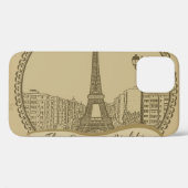 Paris Lights: Landschap Briefkaart Case-Mate iPhone Case (Achterkant (horizontaal))