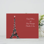 Paris Lights Wedding Programme (Staand voorkant)
