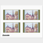 Paris like Pointillism with Eiffel Tower sticker (Vel)