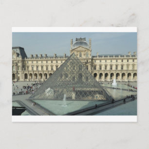 Paris Louvre Glass Briefkaart