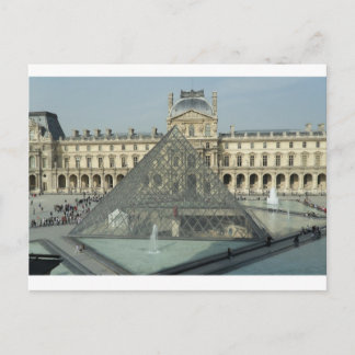 Paris Louvre Glass Briefkaart
