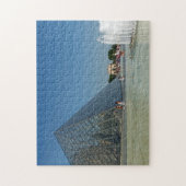 Paris Louvre Pyramide puzzel (Verticaal)