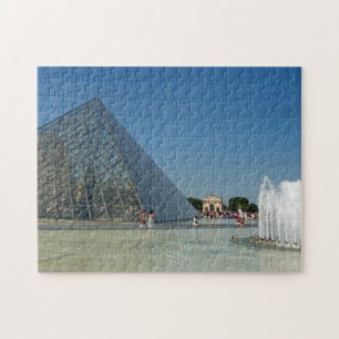 Paris Louvre Pyramide puzzel Legpuzzel