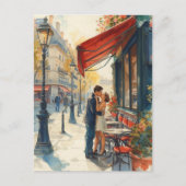 Paris Love Briefkaart (Voorkant)