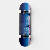 Paris Love - Skateboard Custom Design (Voorkant)