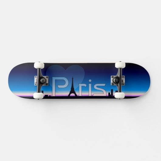 Paris Love - Skateboard Custom Design (Horizontaal)
