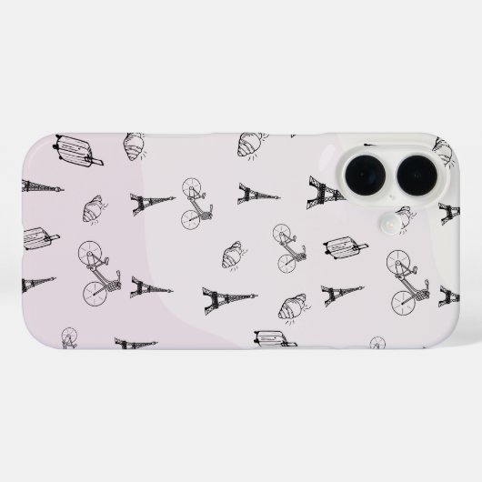 Paris Lover Case-Mate iPhone Case (Achterkant (horizontaal))