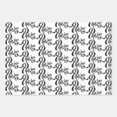 Paris Lover Trio Inpakpapier Vel (Voorkant 2)