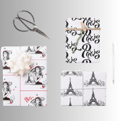 Paris Lover Trio Inpakpapier Vel