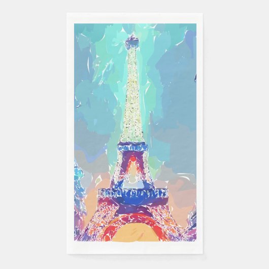 Paris Lovers Eiffel Tower Servet (Voorkant)