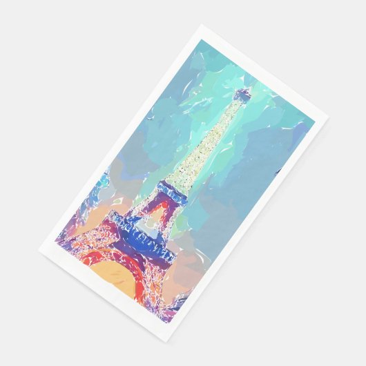 Paris Lovers Eiffel Tower Servet (Hoek)