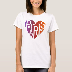Paris Lover's Heart® T-Shirt
