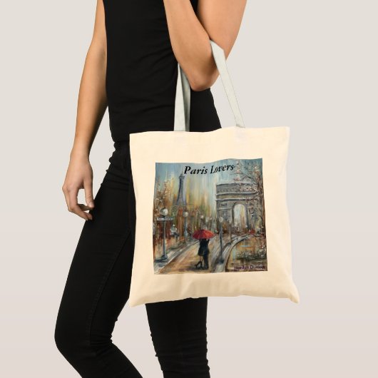 Paris Lovers Tote Bag (Voorkant (product))