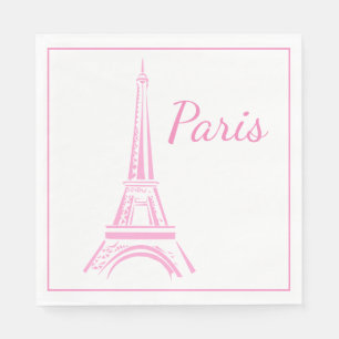 Paris Luncheon Paper Napkins Servet