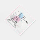 Paris Luncheon Paper Napkins Servet (Hoek)