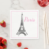 Paris Luncheon Paper Napkins Servet (Insitu)