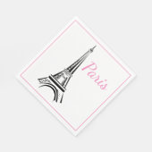 Paris Luncheon Paper Napkins Servet (Hoek)