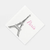 Paris Luncheon Paper Napkins Servet (Hoek)