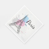 Paris Luncheon Paper Napkins Servetten (Hoek)
