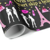 PARIS MAAKT MIJN HARTSCHAP EEN BEAT CADEAUPAPIER (Rol Hoek)