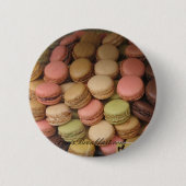 Paris MACARONS Ronde Button 5,7 Cm (Voorkant)