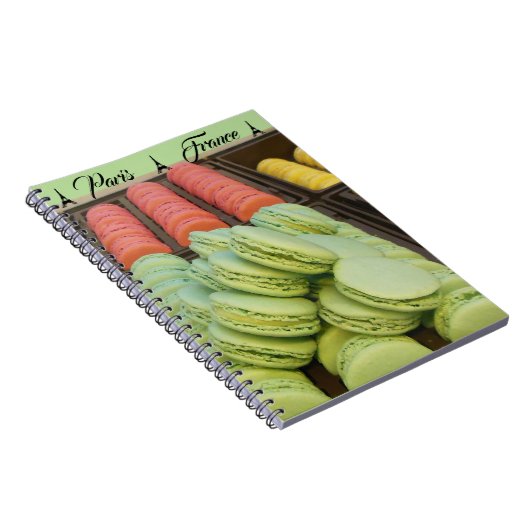 Paris Macaroons Notitieboek (Rechterzijde)