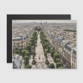 Paris Magnetische Kaart (Voorkant / Achterkant)