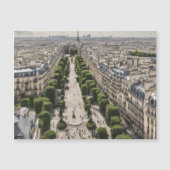 Paris Magnetische Kaart (Voorkant)