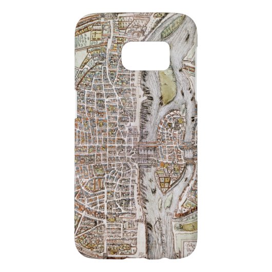 PARIS MAP, 1581 Case-Mate SAMSUNG GALAXY HOESJE (Achterkant)