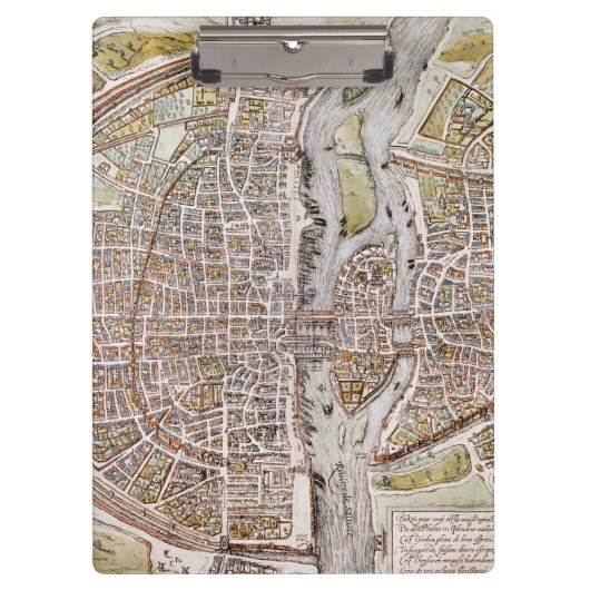 PARIS MAP, 1581 KLEMBORD (Voorkant)