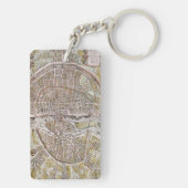 PARIS MAP, 1581 SLEUTELHANGER (achterkant)