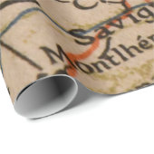 Paris Map Cadeaupapier (Rol Hoek)