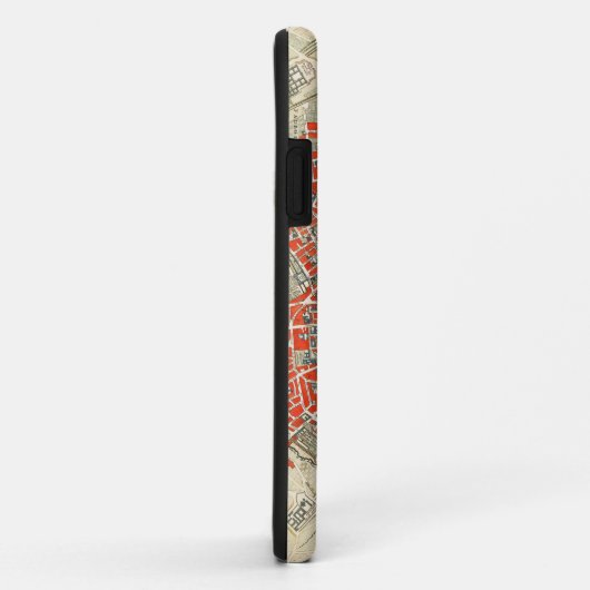 Paris Map Case-Mate iPhone Case (Achterkant/rechts)