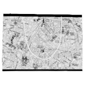 Paris Map Large Cadeautasje (Achterkant)