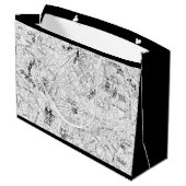 Paris Map Large Cadeautasje (Achterkant Gekanteld)