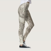Paris Map Leggings (Rechts)