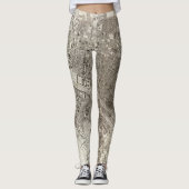Paris Map Leggings (Voorkant)