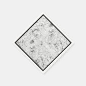 Paris Map Servetten (Hoek)