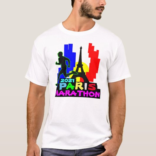 Paris Marathon T-Shirts (Voorkant)