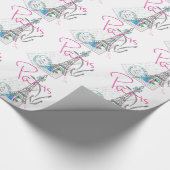 PARIS met liefde Cadeaupapier (Hoek)