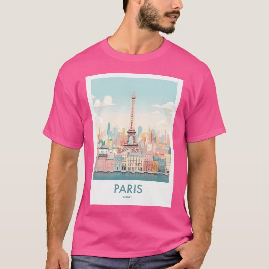 Paris Minimal T-shirt (Voorkant)