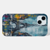 Paris Mode nacht Case-Mate iPhone Case (Achterkant (horizontaal))