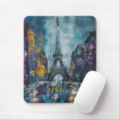 Paris Mode nacht Muismat (Met muis)