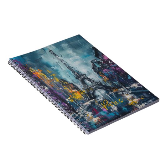 Paris Mode nacht Notitieboek (Rechterzijde)