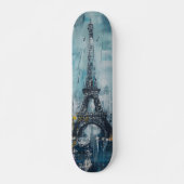 Paris Mode nacht Persoonlijk Skateboard (Voorkant)