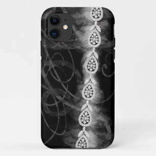 Paris mode Stijl v3 diamanten iPhone 11 Hoesje