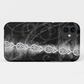 Paris mode Stijl v3 diamanten Case-Mate iPhone Case (Achterkant (horizontaal))