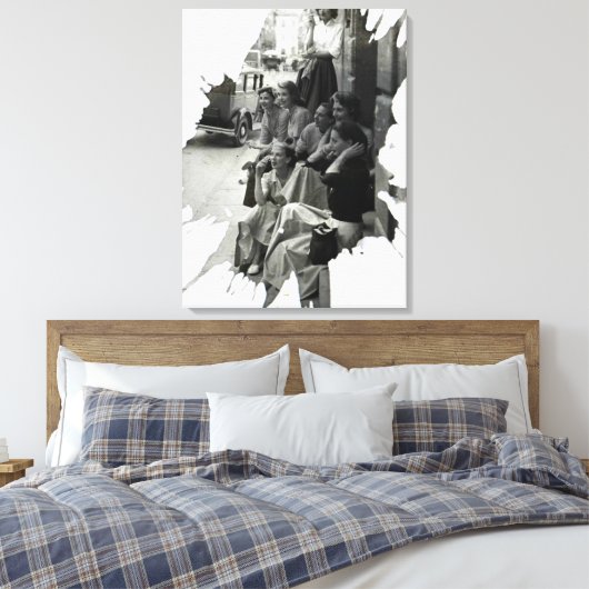 Paris Models | Canvas (Insitu (Slaapkamer))