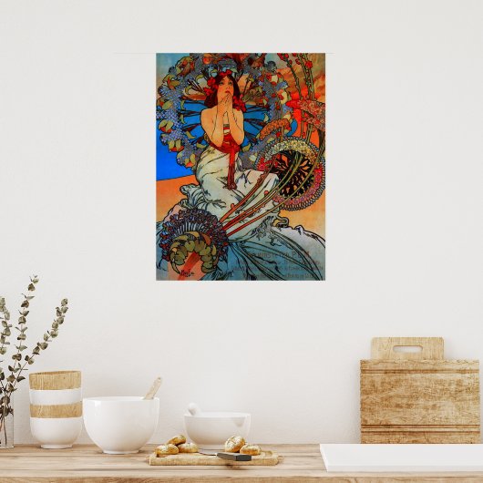 Paris-Monte Carlo Poster (Keuken)