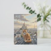 Paris Montmartre Ansichtkaart Briefkaart (Staand voorkant)